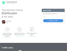 Tablet Screenshot of dijoo.com